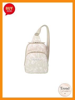 Criss-Cross Sling Bag Vegan Leatherette Waterproof Crossbody